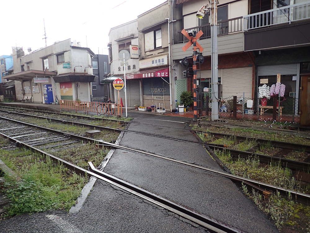 阪堺線 安立町停留場（あんりゅうまちていりゅうじょう）の踏切