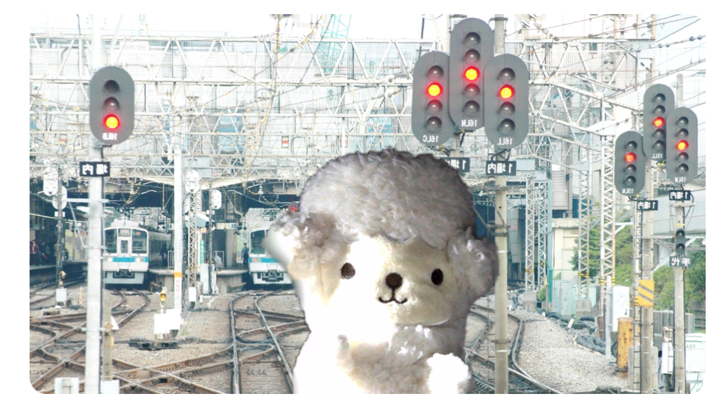 【無料ダウンロード】zoomで使える！電車と鉄道のバーチャル背景　小田急電鉄使用例